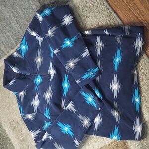 Childrens Place Navy Blue Fleece Kids Pullover